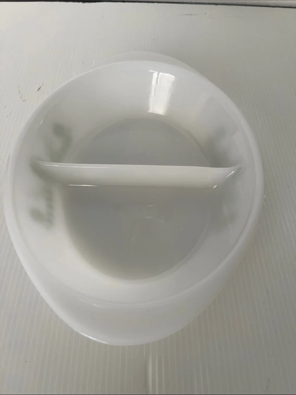 Vintage Glasbake Divided Baking Dish